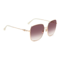 JIMMY CHOO AMORA/F/SK DDB-GOLD COPPER