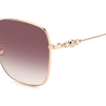 JIMMY CHOO AMORA/F/SK DDB-GOLD COPPER