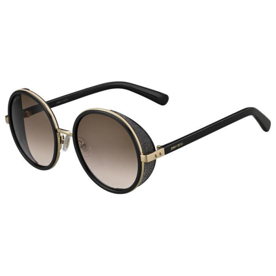 JIMMY CHOO ANDIE/S J7Q-ROSE GOLD BLACK