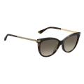 JIMMY CHOO AXELLE/G/S 086-DARK HAVANA