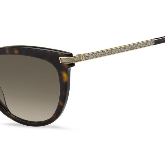 JIMMY CHOO AXELLE/G/S 086-DARK HAVANA