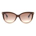 JIMMY CHOO AXELLE/G/S 0MY-BROWN SHADED BEIGE