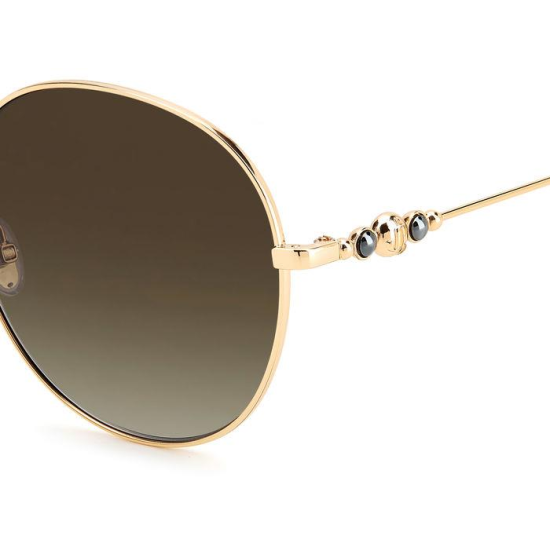 JIMMY CHOO BIRDIE/S 06J-GOLD HAVANA