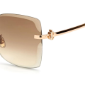 JIMMY CHOO CORIN/G/S DDB-COPPER GOLD