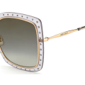 JIMMY CHOO DANY/S FT3-GRAY GOLD