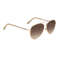 JIMMY CHOO DEVAN/S BKU-GOLD NUDE