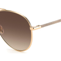 JIMMY CHOO DEVAN/S BKU-GOLD NUDE