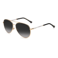 JIMMY CHOO DEVAN/S RHL-GOLD BLACK