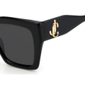 JIMMY CHOO ELENI/G/S 1EI-BLACK PATTERN GREY