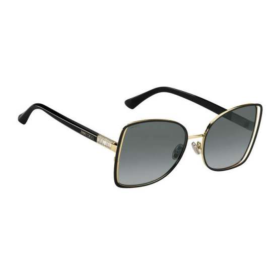 JIMMY CHOO FRIEDA/S 2M2-BLACK GOLD