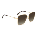 JIMMY CHOO HESTER/S 06J-GOLD HAVANA