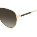 JIMMY CHOO JIMENA/S 06J-GOLD HAVANA