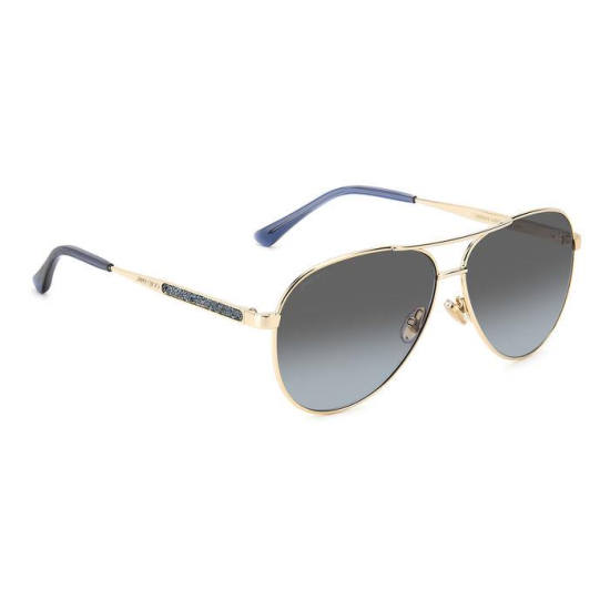 JIMMY CHOO JIMENA/S LKS-GOLD BLUE