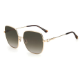 JIMMY CHOO KORI/G/SK 06J-GOLD HAVANA