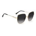 JIMMY CHOO KORI/G/SK RHL-GOLD BLACK