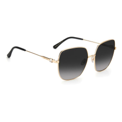 JIMMY CHOO KORI/G/SK RHL-GOLD BLACK