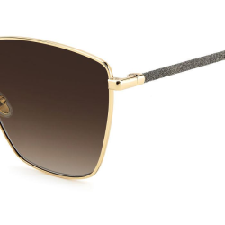 JIMMY CHOO LAVI/S 06J-GOLD HAVANA