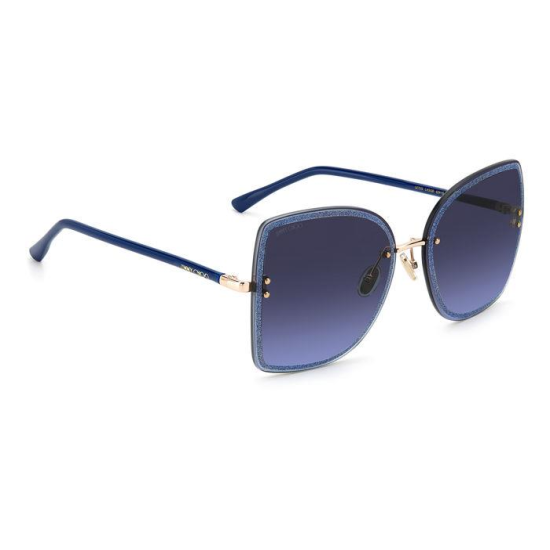 JIMMY CHOO LETI/S LKS-GOLD BLUE