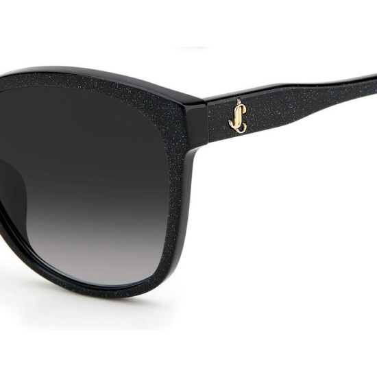 JIMMY CHOO LIDIE/F/SK 807-BLACK