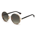 JIMMY CHOO LILO/S QUM-DARK HAVANA GOLD