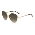 JIMMY CHOO MARILIA/G/SK 06J-GOLD HAVANA