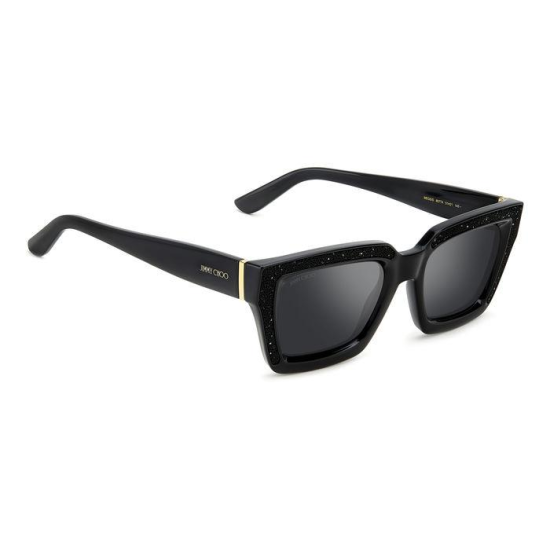 JIMMY CHOO MEGS/S 807-BLACK