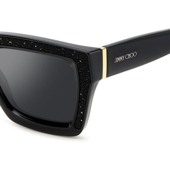 JIMMY CHOO MEGS/S 807-BLACK