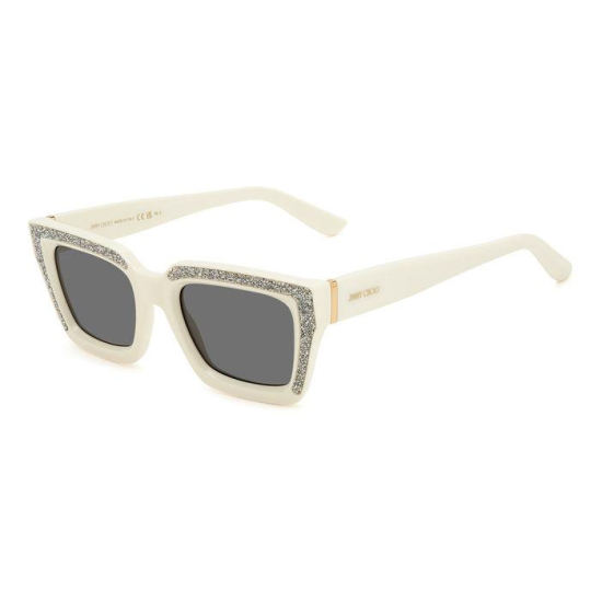 JIMMY CHOO MEGS/S SZJ-IVORY