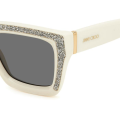 JIMMY CHOO MEGS/S SZJ-IVORY