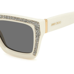 JIMMY CHOO MEGS/S SZJ-IVORY