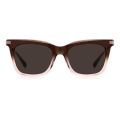 JIMMY CHOO OLYE/S 08M-BROWN NUDE