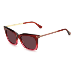 JIMMY CHOO OLYE/S 1MQ-BURGUNDY CHERRY