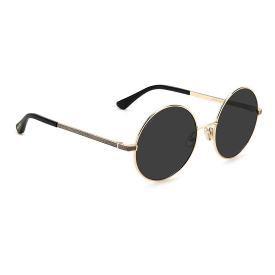 JIMMY CHOO ORIANE/S RHL-GOLD BLACK