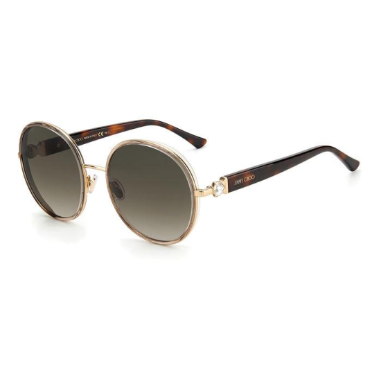 JIMMY CHOO PAM/S 01Q-GOLD BROWN