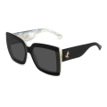 JIMMY CHOO RENEE/S 9HT-BLACK IVORY