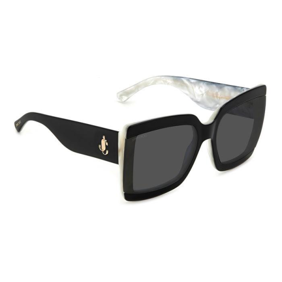 JIMMY CHOO RENEE/S 9HT-BLACK IVORY