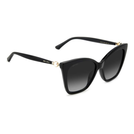 JIMMY CHOO RUA/G/S 807-BLACK