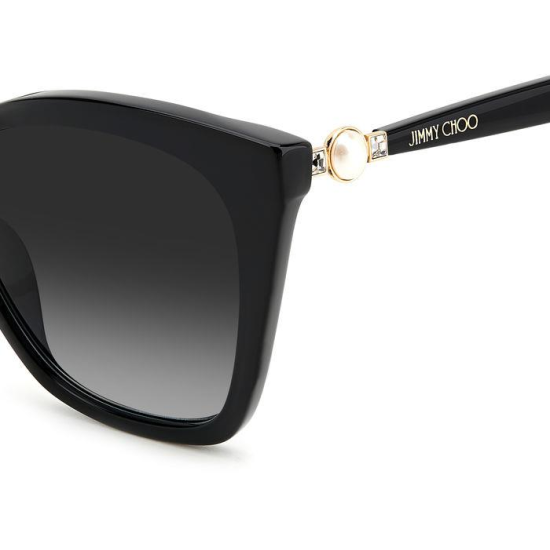 JIMMY CHOO RUA/G/S 807-BLACK