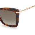 JIMMY CHOO SADY/S 086-DARK HAVANA