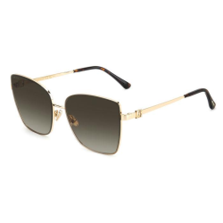 JIMMY CHOO VELLA/S 06J-GOLD HAVANA