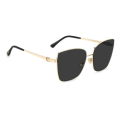 JIMMY CHOO VELLA/S 2M2-BLACK GOLD