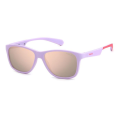 POLAROID KIDS PLD 8052/S QCK-MATT VIOLET PINK