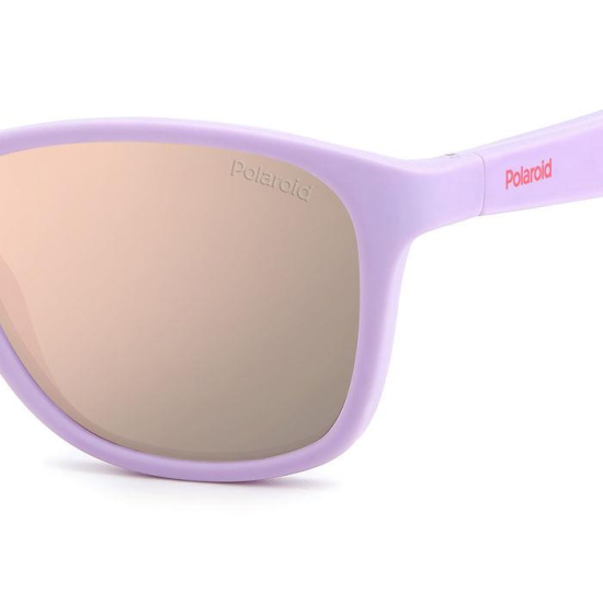 POLAROID KIDS PLD 8052/S QCK-MATT VIOLET PINK