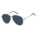 TOMMY HILFIGER TH 1896/F/S KU0-MATTE BLUE RUTHENIUM