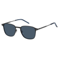 TOMMY HILFIGER TH 1972/S RZZ-MATTE BLACK DARK RUTHENIUM